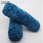 100g/ball Chenille Gold Velvet YarnSoft Warm Scarf Line Hand Woven Yarn Hand-knitted Crochet Thread