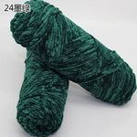 100g/ball Chenille Gold Velvet YarnSoft Warm Scarf Line Hand Woven Yarn Hand-knitted Crochet Thread