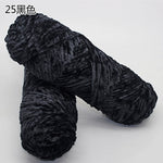 100g/ball Chenille Gold Velvet YarnSoft Warm Scarf Line Hand Woven Yarn Hand-knitted Crochet Thread