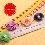 1Bag(10Pcs) Flower Quilling Paper Strips Colorful Origami DIY Paper Hand Craft DIY Paper Hand Craft Child Stripes Quilling Paper