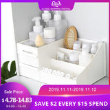 Large Capacity Cosmetic Storage Box Drawer Makeup Organizer Dressing Table Skin Care Rack House Container Mobile Phone Sundries