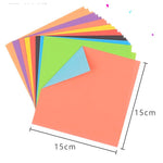 Wedding Party Supplies Paper-cut Material 15*15cm Kids Handmade Folding Origami Paper DIY Scrapbooking Craft Square 24pcs