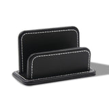 2 Blocks Office Stationery Leather Name Card Holder Black Stationery Bussiness Card Holder Name Cards Uesd Office Home