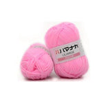 Shares Combed Crochet Milk Cotton Yarn Soft Warm Wool Blended Yarn Apparel Sewing Yarn Hand Knitting Scarf Hat Yarn