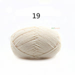 50grams Fine Crochet Yarn Knit Cotton Needle 3mm Hand Knitting 4 PLY Thread Hot