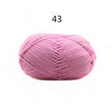 50grams Fine Crochet Yarn Knit Cotton Needle 3mm Hand Knitting 4 PLY Thread Hot