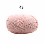 50grams Fine Crochet Yarn Knit Cotton Needle 3mm Hand Knitting 4 PLY Thread Hot