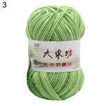 95m Cotton Knitting Yarn Crochet Yarn For Knitting Wool Yarn Warm  For Kids Hand Knitted Yarn for Blanket Sweater