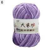 95m Cotton Knitting Yarn Crochet Yarn For Knitting Wool Yarn Warm  For Kids Hand Knitted Yarn for Blanket Sweater