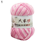 95m Cotton Knitting Yarn Crochet Yarn For Knitting Wool Yarn Warm  For Kids Hand Knitted Yarn for Blanket Sweater