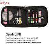 70pcs Portable Travel Sewing Box Set Kitting Needles Quilting Thread Kits Home Sewing Tools Accessories Sewing Threads Lines Kit