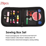 70pcs Portable Travel Sewing Box Set Kitting Needles Quilting Thread Kits Home Sewing Tools Accessories Sewing Threads Lines Kit