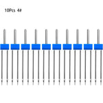 LMDZ 3Size 10Pcs/ Set Durable Double Twin Needles Pins Twin Stretch Machine Needles Mix Size 2.0/90 3.0/90 4.0/90 with Box