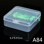 BalleenShiny Wholesale Packaging Small Box Chip Box Storage Transparent Plastic Small Product PP Material Candy Gadgets Box