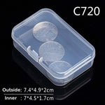 BalleenShiny Wholesale Packaging Small Box Chip Box Storage Transparent Plastic Small Product PP Material Candy Gadgets Box
