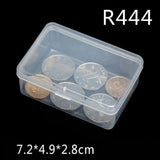 BalleenShiny Wholesale Packaging Small Box Chip Box Storage Transparent Plastic Small Product PP Material Candy Gadgets Box