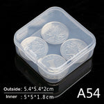 BalleenShiny Wholesale Packaging Small Box Chip Box Storage Transparent Plastic Small Product PP Material Candy Gadgets Box