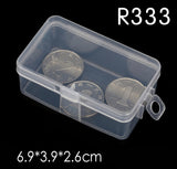BalleenShiny Wholesale Packaging Small Box Chip Box Storage Transparent Plastic Small Product PP Material Candy Gadgets Box