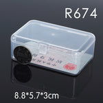 BalleenShiny Wholesale Packaging Small Box Chip Box Storage Transparent Plastic Small Product PP Material Candy Gadgets Box