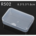 BalleenShiny Wholesale Packaging Small Box Chip Box Storage Transparent Plastic Small Product PP Material Candy Gadgets Box