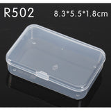 BalleenShiny Wholesale Packaging Small Box Chip Box Storage Transparent Plastic Small Product PP Material Candy Gadgets Box