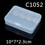 BalleenShiny Wholesale Packaging Small Box Chip Box Storage Transparent Plastic Small Product PP Material Candy Gadgets Box