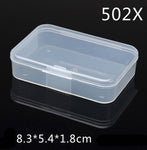 BalleenShiny Wholesale Packaging Small Box Chip Box Storage Transparent Plastic Small Product PP Material Candy Gadgets Box
