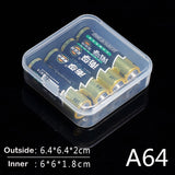 BalleenShiny Wholesale Packaging Small Box Chip Box Storage Transparent Plastic Small Product PP Material Candy Gadgets Box