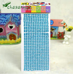 504pcs/sheet 6mm Rhinestones DIY Scrapbooking Stickers DIY Crafts supplies Sticker Sewing Fabric Nail Art Phone Decoration-q