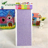 504pcs/sheet 6mm Rhinestones DIY Scrapbooking Stickers DIY Crafts supplies Sticker Sewing Fabric Nail Art Phone Decoration-q