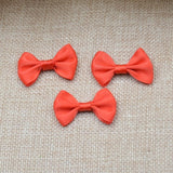 3cm 20pcs/lot Silk Bow-Knot Mini Rosette for Home Wedding Party Ribbon Cake Clothing Decoration Scrapbooking DIY Crafts Supplies