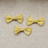 3cm 20pcs/lot Silk Bow-Knot Mini Rosette for Home Wedding Party Ribbon Cake Clothing Decoration Scrapbooking DIY Crafts Supplies