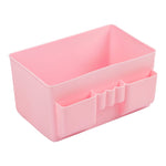 Perfect-Hot Sale Cute Plastic Office Desktop Storage Boxes Makeup Organizer Storage Box #69829