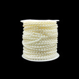 5 Yards 4mm Half Round Pearl Beads Diy Crafts Supplies Jewelry For Decoration Bridal Wedding Dresses Accessories Hot Sale Beads