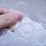 100pcs  Round Transparent/Flash Clear Epoxy Adhesive Circles Bottle Cap Stickers Resin Patch Dots Bottle Caps Crafting DIY