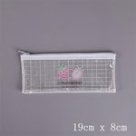 Cactus Strawberry unicorn PVC file bag pencil case file folder documents filling bag office school suppllies stationery bag