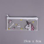 Cactus Strawberry unicorn PVC file bag pencil case file folder documents filling bag office school suppllies stationery bag