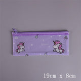 Cactus Strawberry unicorn PVC file bag pencil case file folder documents filling bag office school suppllies stationery bag