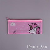 Cactus Strawberry unicorn PVC file bag pencil case file folder documents filling bag office school suppllies stationery bag