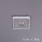 Cactus Strawberry unicorn PVC file bag pencil case file folder documents filling bag office school suppllies stationery bag