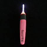 2.5MM-6.5MM Led Light Up Crochet Hook Knitting Needles Weave Sewing Accessories 9 colors available Sewing Needles