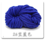 ZENGIA Super Bulky Arm Knitting Wool Roving Knitted Blanket Chunky Wool Yarn Super Thick Yarn For Knitting/Crochet/Carpet/Hats