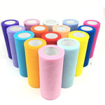 25 yards 15cm Tulle Roll Fabric Spool Tutu Wedding Decoration Baby Shower Organza Laser DIY Crafts Birthday Party Supplies