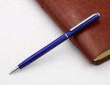 OFFICE STUDENT PEN Classic design Navy RED 0.7 Nib Metal Ballpoint Pen