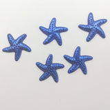 100pcs Hot Sell Starfish Beads Half Beads Diy Crafts Supplies Make Findings Handmade Brads Crafts For  Cloth Accessories 19mm