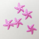 100pcs Hot Sell Starfish Beads Half Beads Diy Crafts Supplies Make Findings Handmade Brads Crafts For  Cloth Accessories 19mm