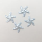 100pcs Hot Sell Starfish Beads Half Beads Diy Crafts Supplies Make Findings Handmade Brads Crafts For  Cloth Accessories 19mm