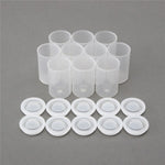 10Pcs Multifunction Empty Bottle 35mm Film Cans Canisters Containers Watercolor Paint Pigment Box Palette DIY Craft