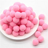 Pompom 8mm 10mm 15mm 20mm 25mm 30mm Soft Pompones Fluffy Plush Crafts DIY Pom Poms Ball Furball Home Decor Sewing Supplies 20g