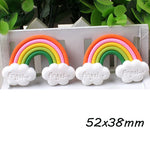 CCINEE Rainbow Resin Multiple Styles Diy Resin Accessories DIY Craft Supplies